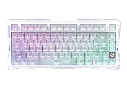 Klawiatura bezprzewodowa Gravastar K1 Lite Crystal Aurora
